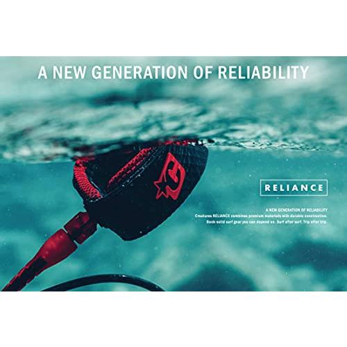 Creatures Of Leisure クリエイチャー リーシュコード フォイルコイル ANKLE 6 1.8m×7mm ブラック Creatures Of Leisure クリエイチャー リーシュコード フォイルコイル ANKLE 8m×7mm ブラック