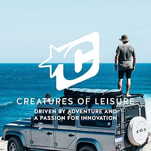 Creatures Of Leisure クリエイチャー リーシュコード フォイルコイル ANKLE 6 1.8m×7mm ブラック Creatures Of Leisure クリエイチャー リーシュコード フォイルコイル ANKLE 8m×7mm ブラック