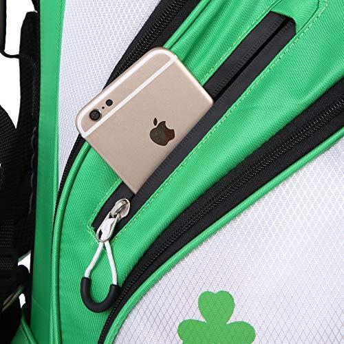 PROSiMMON ゴルフ DRK 7インチ 軽量 ゴルフスタンドバッグ デュアルストラップ アイリッシュ PROSiMMON ゴルフ DRK 7インチ 軽量 ゴルフスタンドバッグ デュアルストラップ アイリッシュ