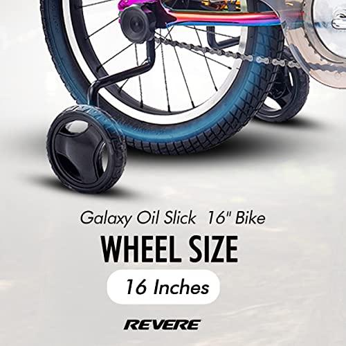 【初期/レア】 Revere16 フリースタイル BMX ギャラクシー オイルスリック キッズバイク 男の子・女の子向け 軽量アルミフレームとフォーク ツールレスクイックリリースト 【MYK1887056409】(66178円)