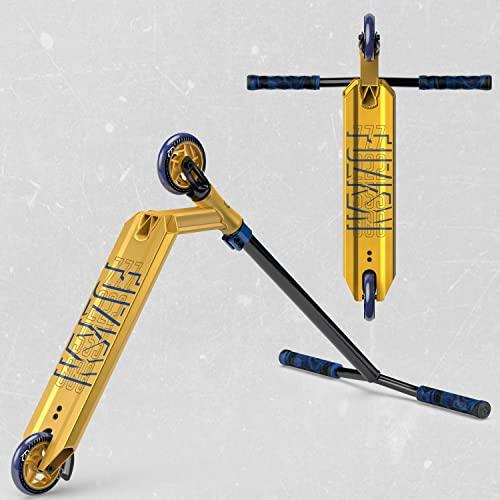 Fuzion Z250 プロスクーター − トリックスクーター − 中級および初心者 スタントスクーター 8歳以上、ティーン、大人用 − 丈夫で滑らか、フリースタイル Fuzion Z250 プロスクーター トリックスクーター 中級および初心者 スタントスクーター 8歳以上 ティーン 大人用 丈夫で滑らか 5インチ