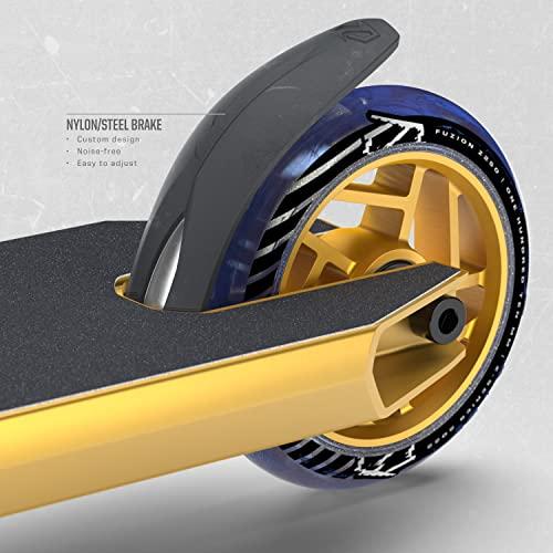 Fuzion Z250 プロスクーター − トリックスクーター − 中級および初心者 スタントスクーター 8歳以上、ティーン、大人用 − 丈夫で滑らか、フリースタイル Fuzion Z250 プロスクーター トリックスクーター 中級および初心者 スタントスクーター 8歳以上 ティーン 大人用 丈夫で滑らか 5インチ