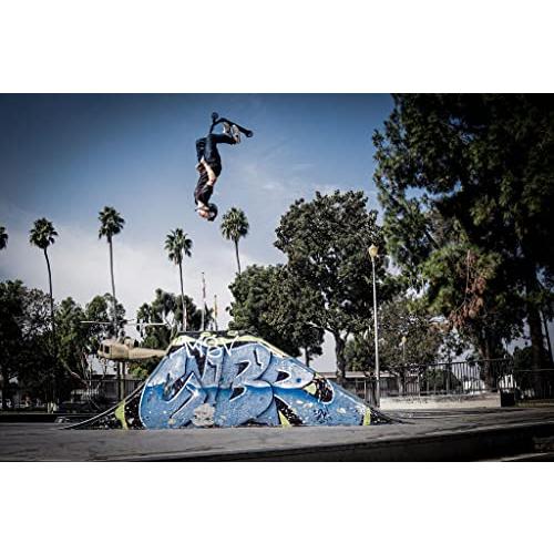 Fuzion Z250 プロスクーター − トリックスクーター − 中級および初心者 スタントスクーター 8歳以上、ティーン、大人用 − 丈夫で滑らか、フリースタイル