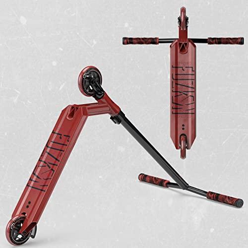 Fuzion Z250 プロスクーター − トリックスクーター − 中級および初心者 スタントスクーター 8歳以上、ティーン、大人用 − 丈夫で滑らか、フリースタイル