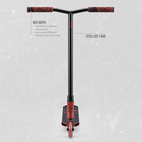 Fuzion Z250 プロスクーター − トリックスクーター − 中級および初心者 スタントスクーター 8歳以上、ティーン、大人用 − 丈夫で滑らか、フリースタイル