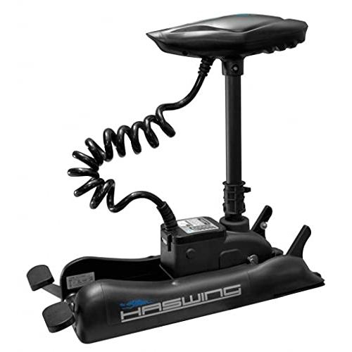 PARKHO HASWING 電動トローリングモーター − 24V 80ポンド 60インチ シャフト ケイマン ボウマウント ボート 釣り 海水 淡水用 リモコン付き