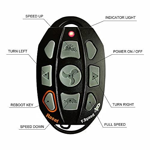 PARKHO HASWING 電動トローリングモーター − 24V 80ポンド 60インチ シャフト ケイマン ボウマウント ボート 釣り 海水 淡水用 リモコン付き