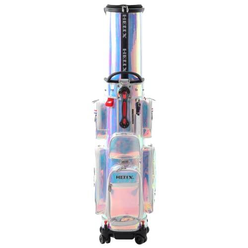 【〜6/6まで出品】 HELIX 格納式ゴルフバッグ ホイール付き 丈夫なゴルフカートバッグ 容量12ポケット 【TMF2602305668】(91262円)