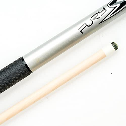 CRICAL Fury FS プールキュー ビリヤードキュー 12.5mm タイガーチップ 4チョイス スポーツ シリコンラップ メープルシャフト (FS-ブラック) FS CRICAL Fury プールキュー ビリヤードキュー 5mm タイガーチップ 4チョイス スポーツ シリコンラップ メープルシャフト ブラック