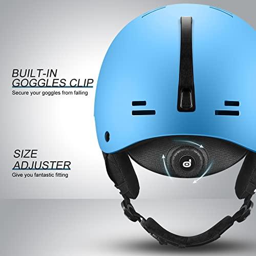 (オドランド) Odoland スキーヘルメット スノーボードヘルメット ダイヤルフィット ゴーグル対応 通気性抜群 安全認証済み スノーヘルメット メンズ レディ オドランド Odoland スキーヘルメット スノーボードヘルメット ダイヤルフィット ゴーグル対応 通気性抜群 安全認証済み スノーヘルメット メンズ