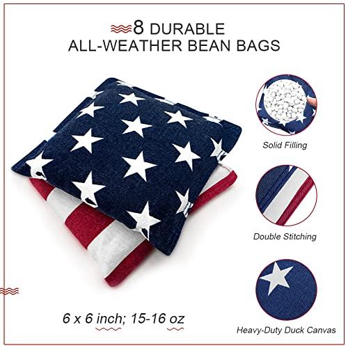 正規品 コーンホールセット コーンホールゲーム:無垢材コーンホールアウトドアゲームセット プレミアムコーンホール調整ボード2つ ビーンバッグ8個 トラベルケース 【QGW1398415129】(49042円)