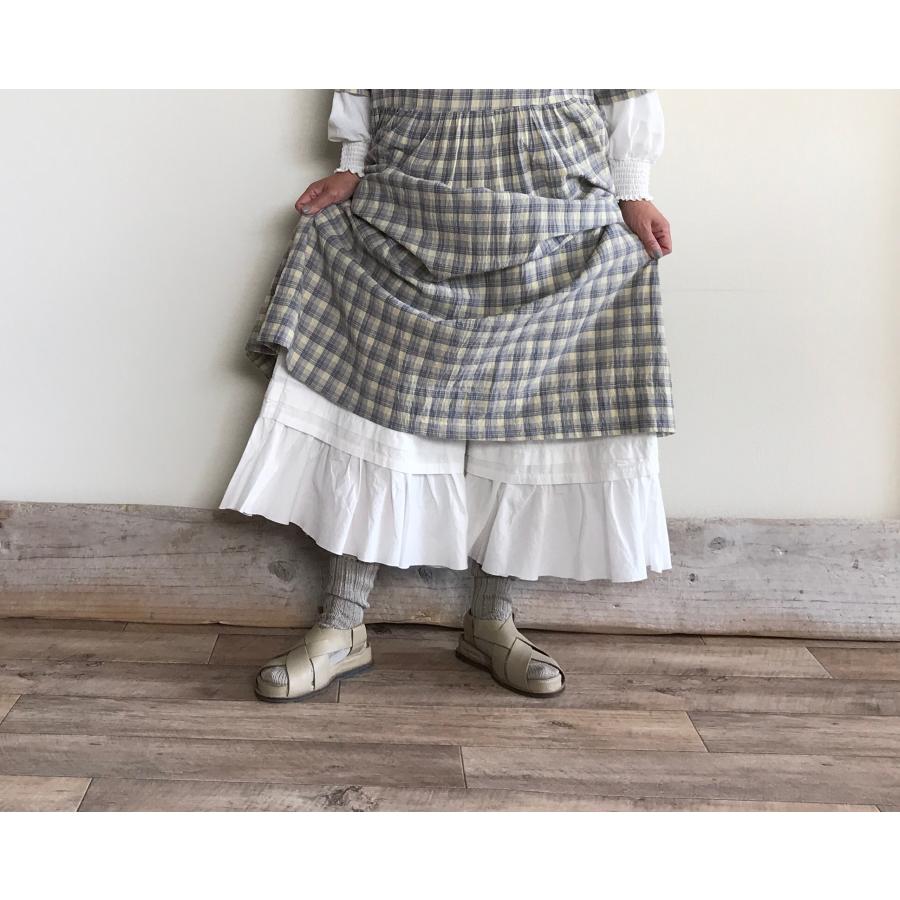 期間限定特価】 SO タックギャザー パンツ ぺチパンツ コットン 綿