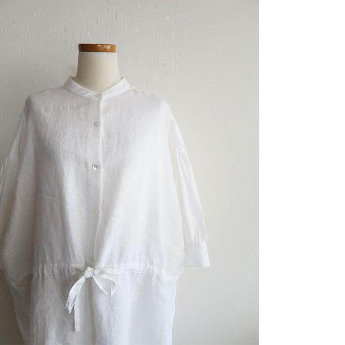 HEAVENLY　ヘブンリー　リネン　ウエストリボン　シャツ　チュニック　麻　2513012　通販　7698