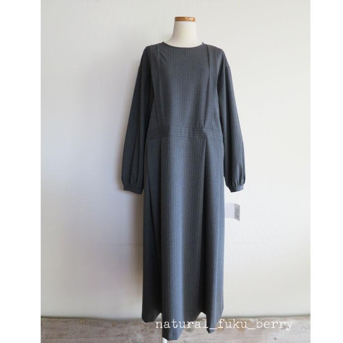 ina イナ 切替タック ワンピース オケージョン セレモニー ストライプ