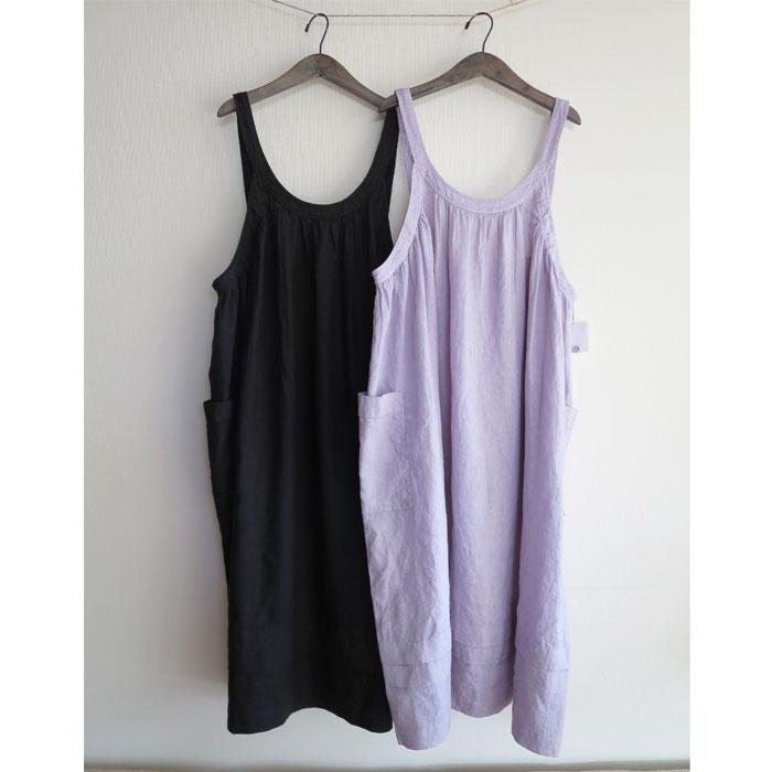 tumugu ツムグ リネン キャンパス 2WAY ジャンパースカート 麻