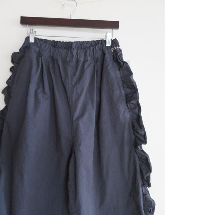 tumugu（ツムグ） tumugu. ジンバブエ コットンツイル サイドフリル