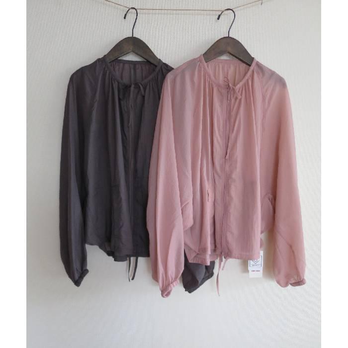 mao made（マオメイド） AIR ナイロン シアージップアップ ジャケット