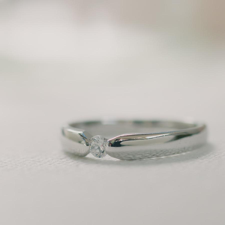 リング 一粒 ダイヤモンド リング k18 イエローゴールド ホワイトゴールド ピンクゴールド ファッションリング 日本製 プレゼント ギフト クリスマス 卒業式 リング 日本製 プレゼント ギフト