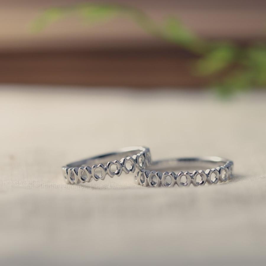 結婚指輪 マリッジリング 安い プラチナ 2本セット 金属アレルギー 日本製 プレゼント ギフト クリスマス 卒業式 入学式の画像