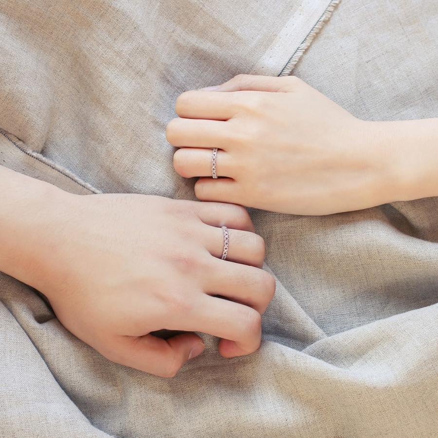 結婚指輪 マリッジリング 安い プラチナ 2本セット 金属アレルギー 日本製 プレゼント ギフト クリスマス 卒業式 入学式の画像