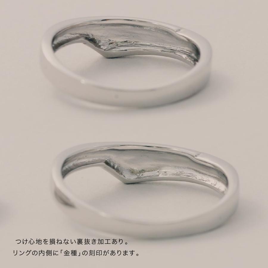 ペアリング k10 安い 2本セット イエローゴールド ホワイトゴールド ピンクゴールド 日本製 おしゃれ プレゼント ギフト クリスマス 卒業式 入学式の画像