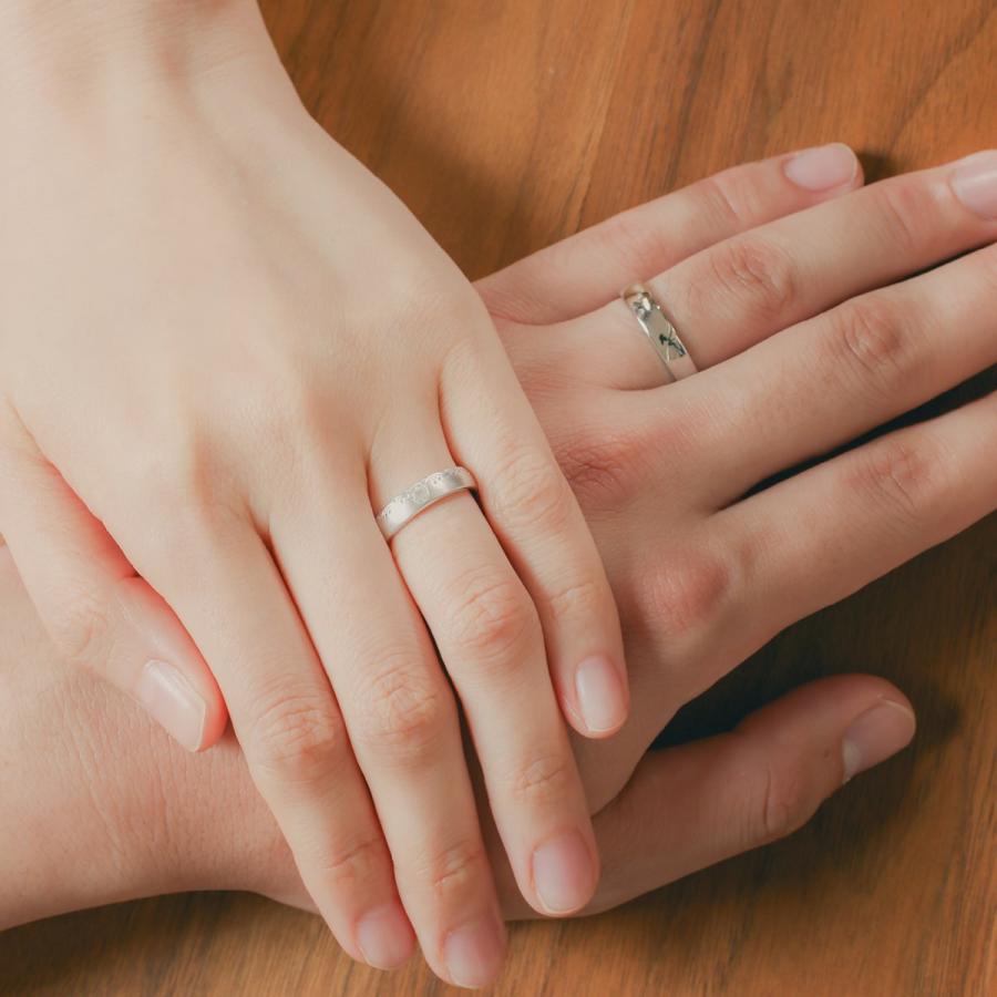 結婚指輪 マリッジリング 安い シルバー 925 2本セット 金属アレルギー 日本製 おしゃれ プレゼント ギフト クリスマス 卒業式 入学式の画像