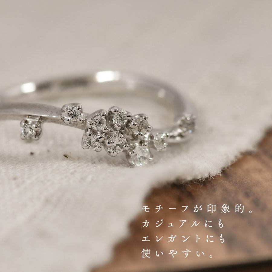 指輪 ダイヤモンド リング レディース シンプル プラチナ 天然ダイヤモンド ファッションリング 日本製 おしゃれ プレゼント ギフト クリスマス 卒業式 入学式の画像