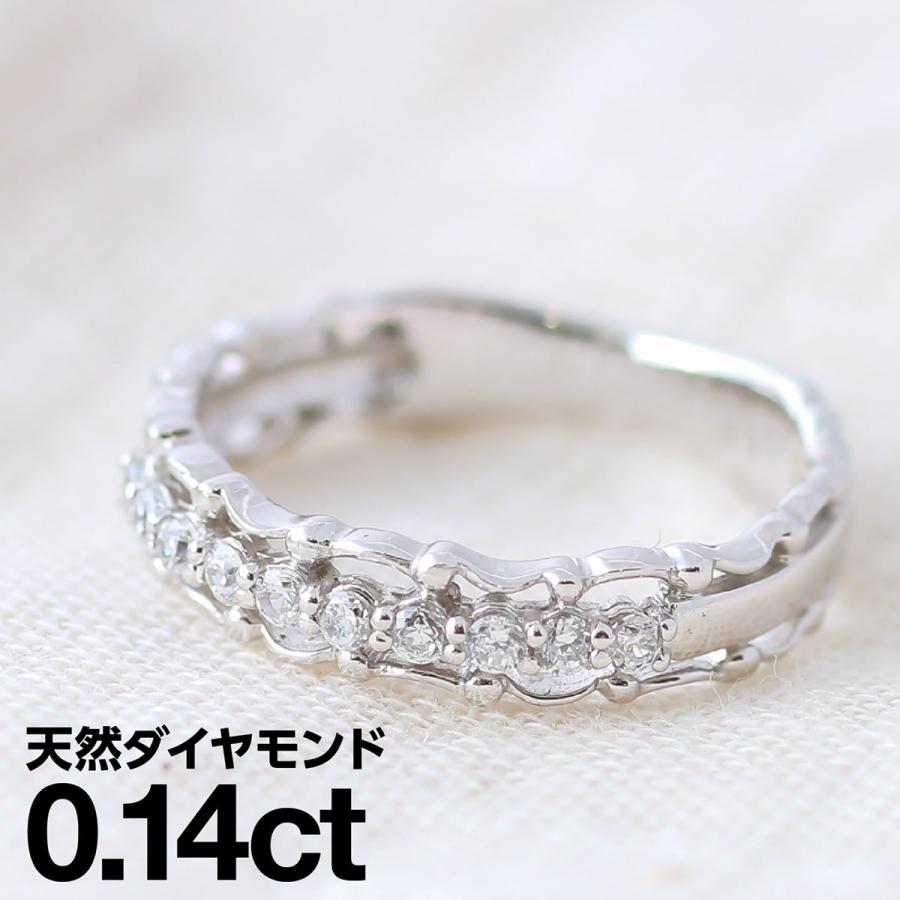 指輪 ダイヤモンド リング レディース シンプル k10 イエローゴールド ホワイトゴールド ピンクゴールド 天然ダイヤモンド ファッションリング 日本製