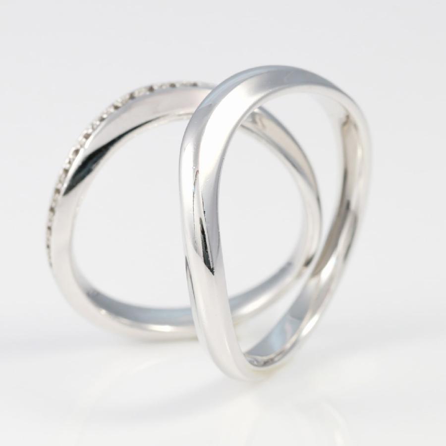 結婚指輪 k10 安い マリッジリング イエローゴールド ホワイトゴールド ピンクゴールド ダイヤモンド 2本セット 日本製 おしゃれ プレゼント ギフト クリスマスの画像