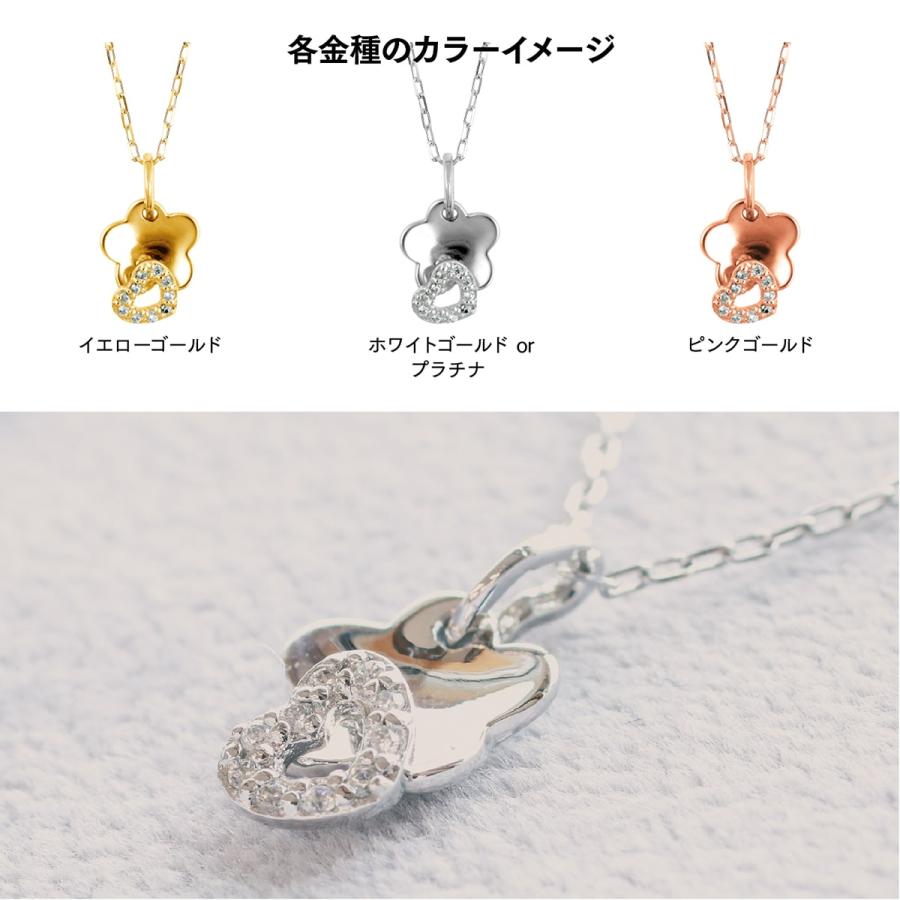 ネックレス レディース ダイヤモンド ネックレス k18 イエローゴールド ホワイトゴールド ピンクゴールド 天然ダイヤモンド 日本製 プレゼント ギフトの画像