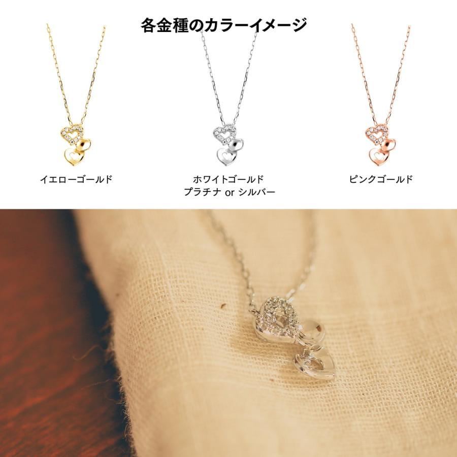 ネックレス レディース ダイヤモンド ネックレス k18 イエローゴールド ホワイトゴールド ピンクゴールド 天然ダイヤモンド 日本製 プレゼント ギフトの画像