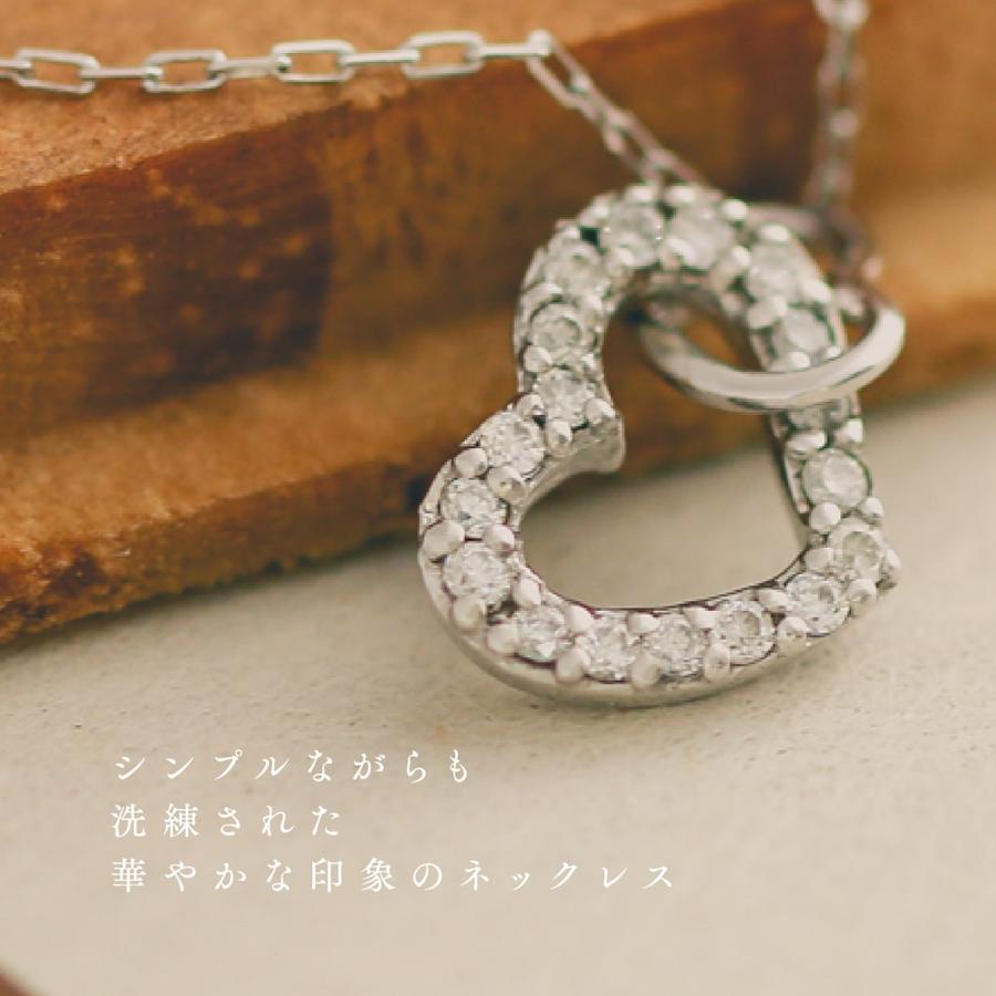 ネックレス レディース ダイヤモンド ネックレス k18 イエローゴールド ホワイトゴールド ピンクゴールド 天然ダイヤモンド 日本製 プレゼント ギフトの画像