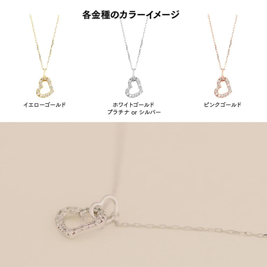 ネックレス レディース ダイヤモンド ネックレス k18 イエローゴールド ホワイトゴールド ピンクゴールド 天然ダイヤモンド 日本製 プレゼント ギフトの画像