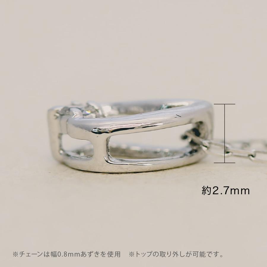 ネックレス レディース 一粒 ダイヤモンド プラチナ 品質保証書 天然ダイヤモンド 日本製 おしゃれ プレゼント ギフト クリスマス 卒業式 入学式の画像