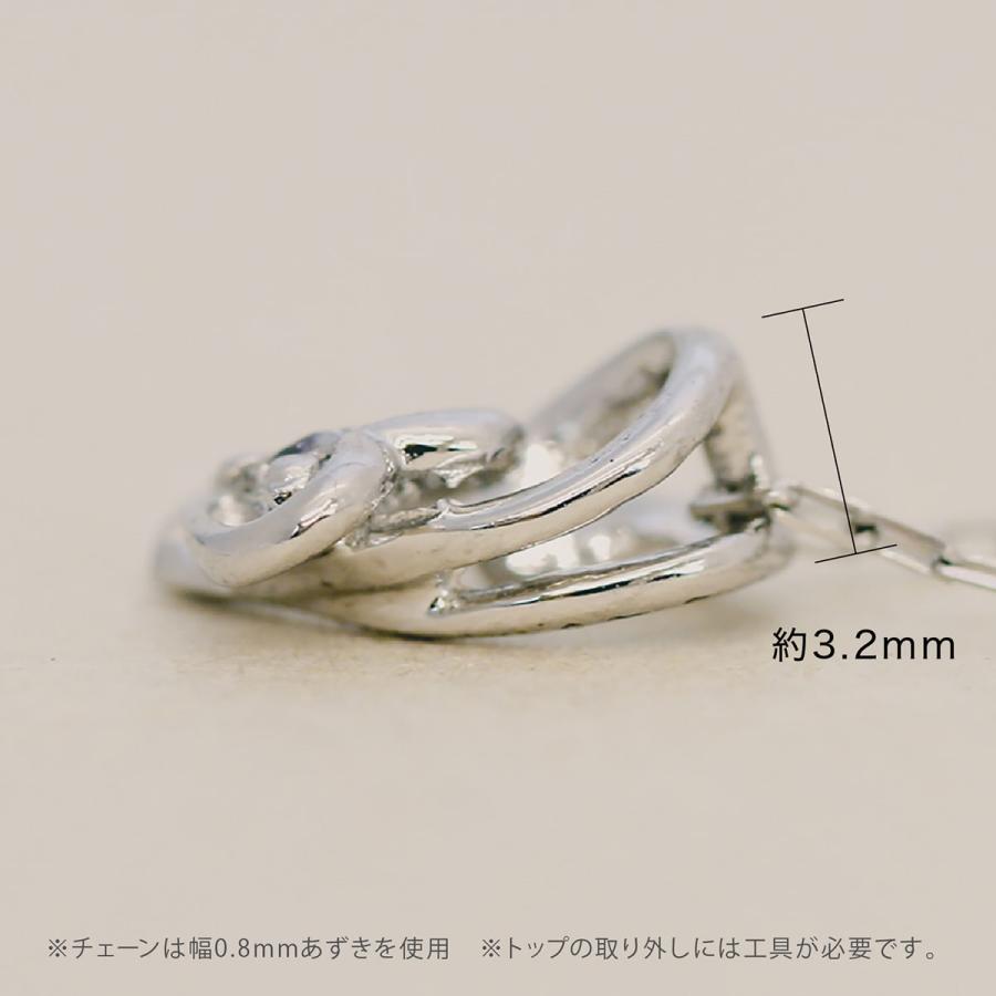 ハート ダイヤモンド ネックレス k18 イエローゴールド ホワイトゴールド ピンクゴールド 天然ダイヤモンド 日本製 プレゼント ギフト クリスマス 卒業式 入学式の画像