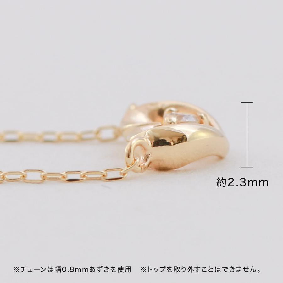 ダイヤモンド ネックレス k10 イエローゴールド ホワイトゴールド ピンクゴールド 天然ダイヤモンド 日本製 おしゃれ プレゼント ギフト クリスマス 卒業式の画像