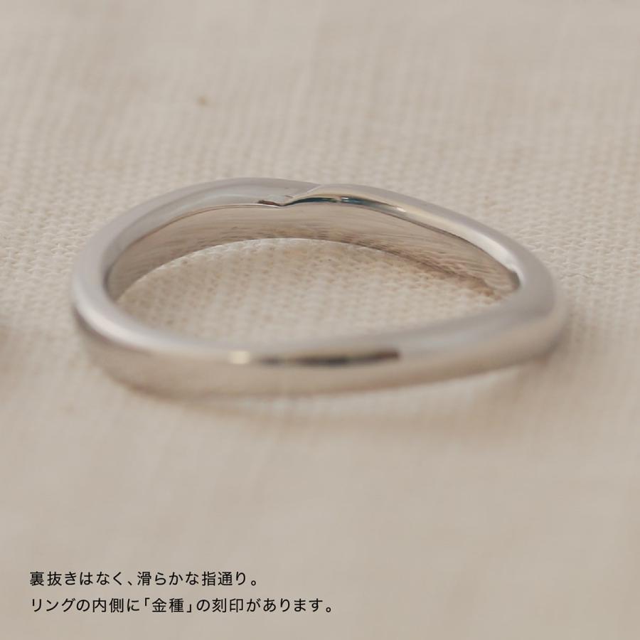 指輪 レディース リング 地金 プラチナ ファッションリング 金属アレルギー 日本製 おしゃれ プレゼント ギフト クリスマス 卒業式 入学式の画像