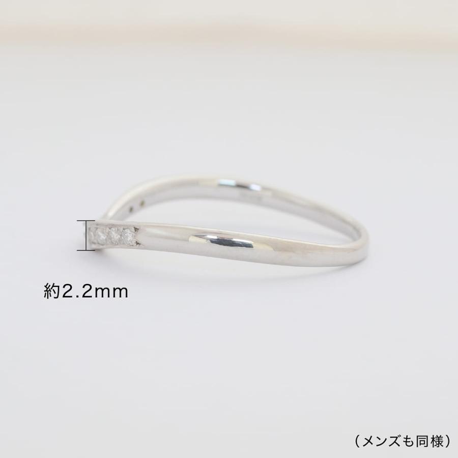 ペアリング 安い 2本セット 天然ダイヤモンド k10 イエローゴールド ホワイトゴールド ピンクゴールド ダイヤモンド 日本製 おしゃれ プレゼント ギフトの画像