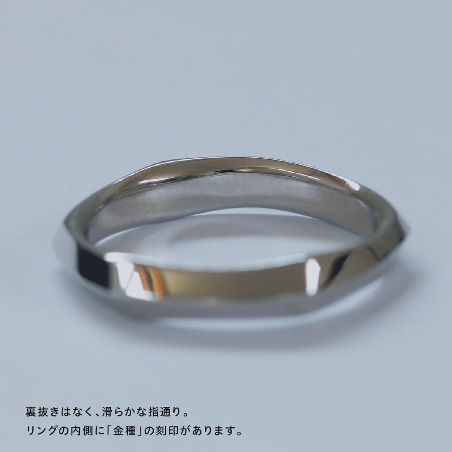 指輪 レディース リング 地金 k10 イエローゴールド ホワイトゴールド ピンクゴールド ファッションリング 品質保証書 日本製 プレゼント ギフト クリスマスの画像