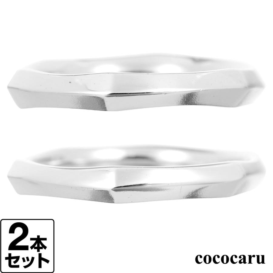 全国宅配無料 結婚指輪 マリッジリング 安い K10 イエローゴールド ホワイトゴールド ピンクゴールド 2