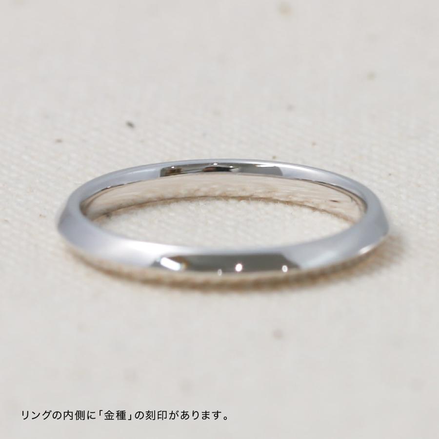指輪 レディース リング 地金 プラチナ ファッションリング 金属アレルギー 日本製 おしゃれ プレゼント ギフト クリスマス 卒業式 入学式の画像