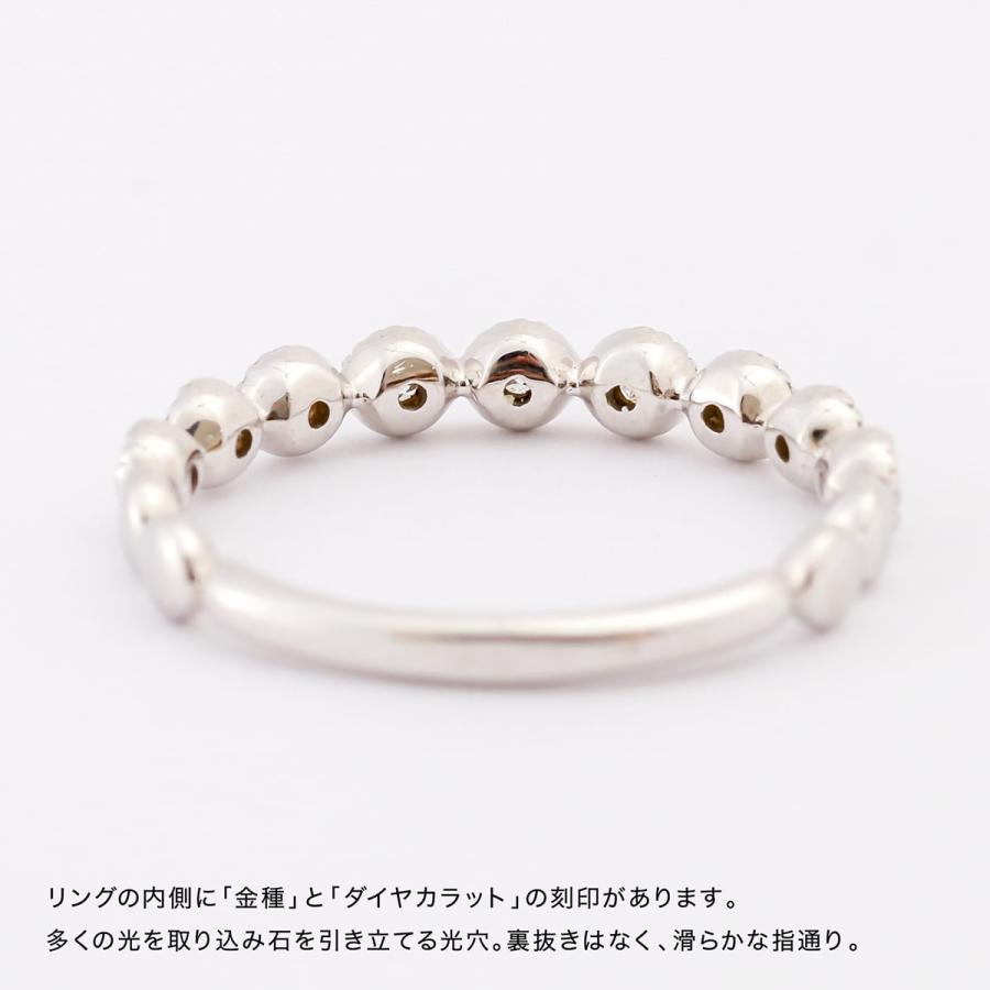 指輪 エタニティ ダイヤモンド リング レディース シンプル シルバー 925 天然ダイヤモンド ファッションリング 日本製 おしゃれ プレゼント ギフト クリスマスの画像