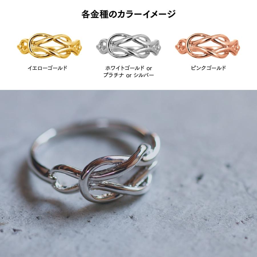 指輪 レディース リング 地金 k18 イエローゴールド ホワイトゴールド ピンクゴールド ファッションリング 品質保証書 日本製 プレゼント ギフト クリスマスの画像