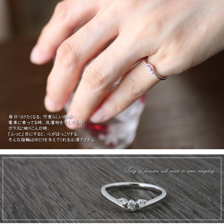 指輪 レディース ダイヤモンド リング k10 イエローゴールド ホワイトゴールド ピンクゴールド ファッション 天然ダイヤモンド 日本製 プレゼント ギフトの画像