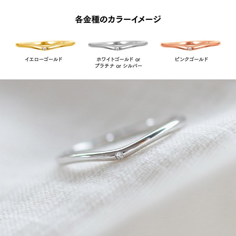 指輪 ダイヤモンド リング レディース シンプル 一粒 プラチナ 天然ダイヤモンド 極細リング ファッションリング 日本製 おしゃれ プレゼント ギフト クリスマスの画像