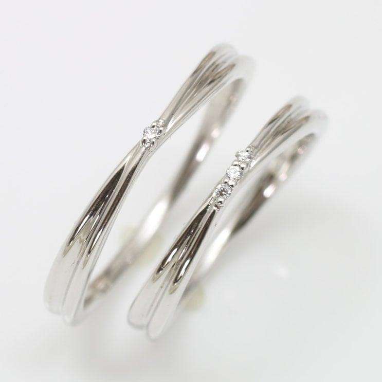 結婚指輪 プラチナ900 ブライダルアクセサリー 安い マリッジリング お祝い ダイヤモンド 2本セット 天然ダイヤ マリッジリング 日本製 おしゃれ プレゼント 入学式 入園式 お祝い 卒園式 Pt M 新生活 卒業式 ギフト ココカル