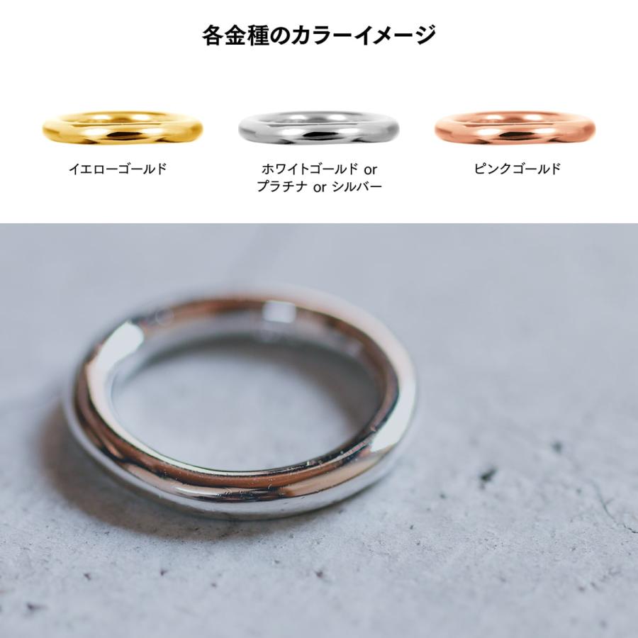 指輪 レディース リング 地金 k10 イエローゴールド ホワイトゴールド ピンクゴールド ファッションリング 品質保証書 日本製 プレゼント ギフト クリスマスの画像