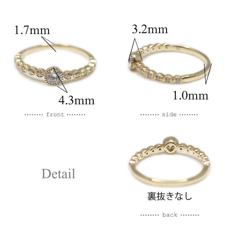 指輪 一粒 ダイヤモンド リング レディース シンプル シルバー 925 天然ダイヤモンド ファッションリング 日本製 おしゃれ プレゼント ギフト クリスマス 卒業式の画像