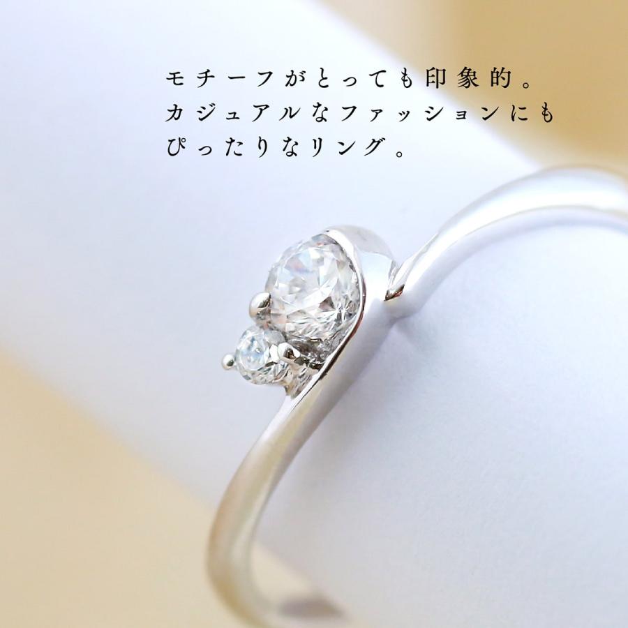 指輪 ダイヤモンド リング レディース シンプル プラチナ 天然ダイヤモンド ファッションリング 日本製 おしゃれ プレゼント ギフト クリスマス 卒業式 入学式の画像
