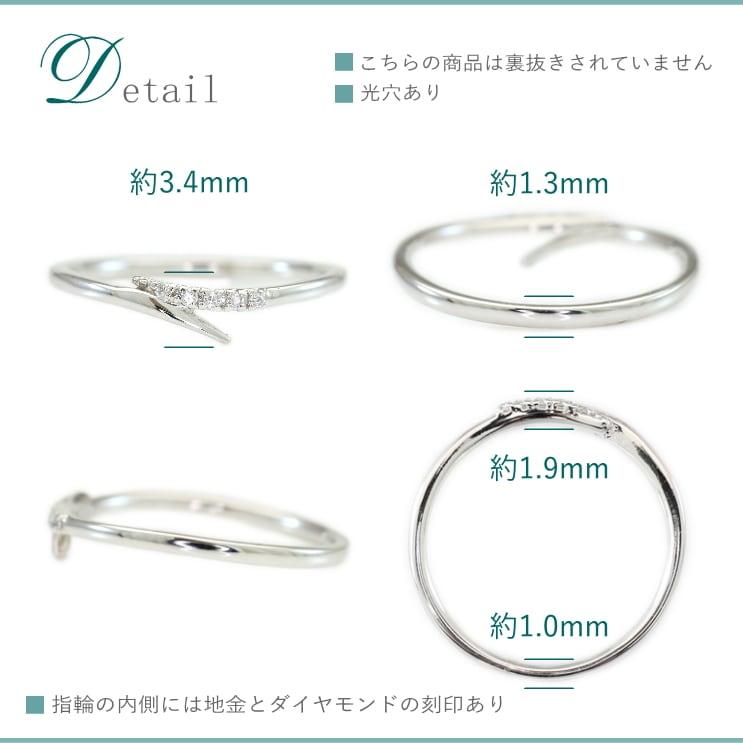 指輪 レディース ダイヤモンド リング k18 イエローゴールド ホワイトゴールド ピンクゴールド ファッション 天然ダイヤモンド 日本製 プレゼント ギフトの画像